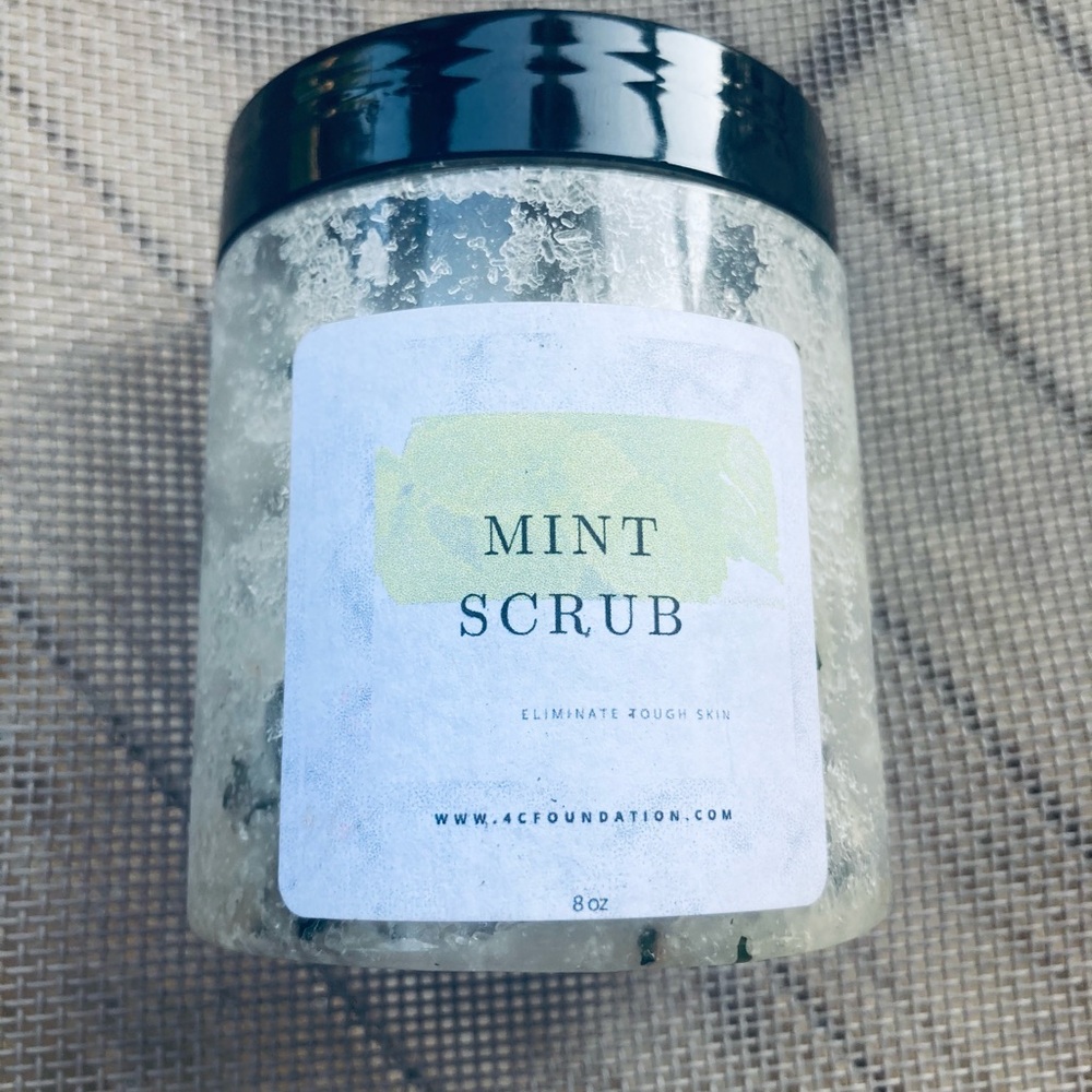 All Natural Exfoliating Mint Scrub